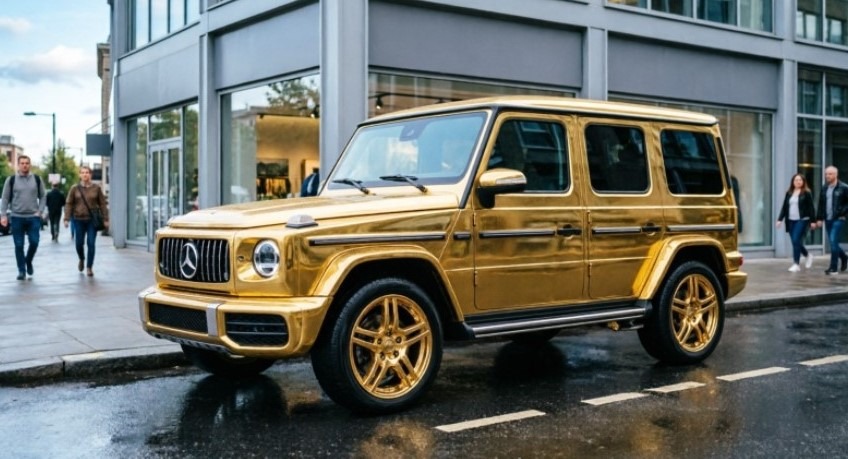 Золотой «Гелендваген» от Mansory вызвал бурю негодования на Западе: почему тюнинг-ателье снова обвинили в безвкусице